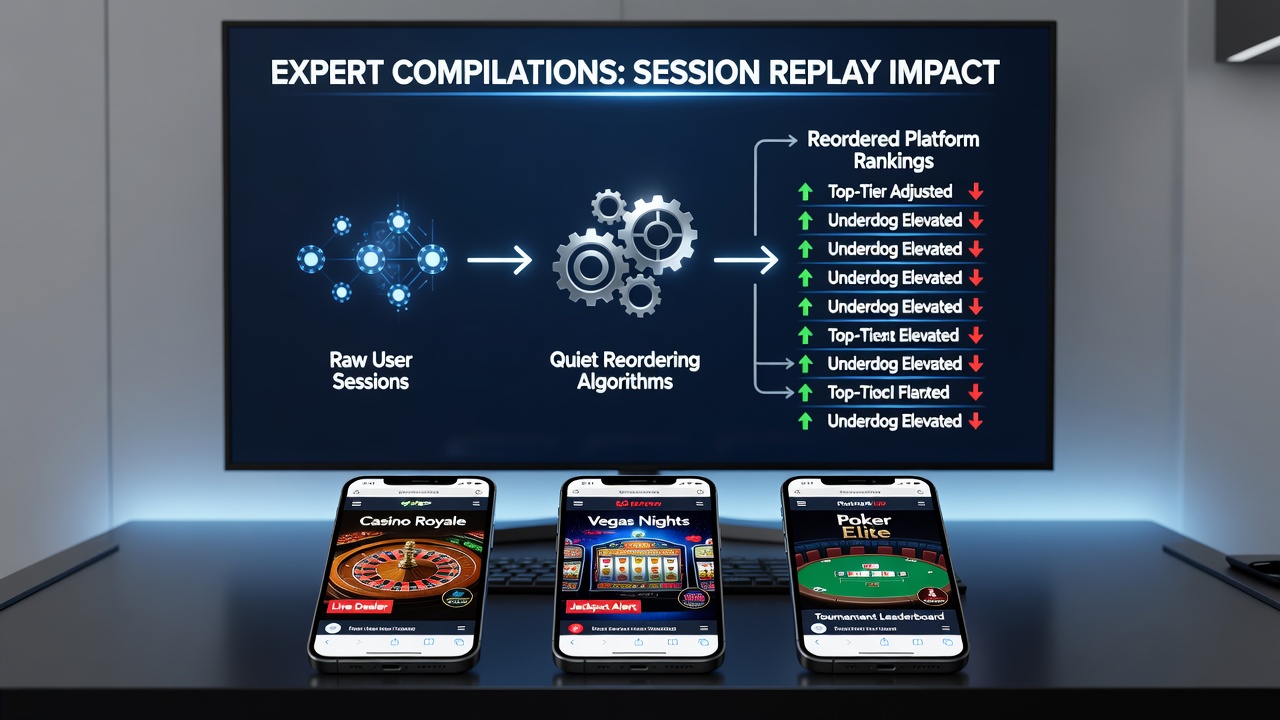 Visualization of session replay data streams from user interactions on online gambling interfaces