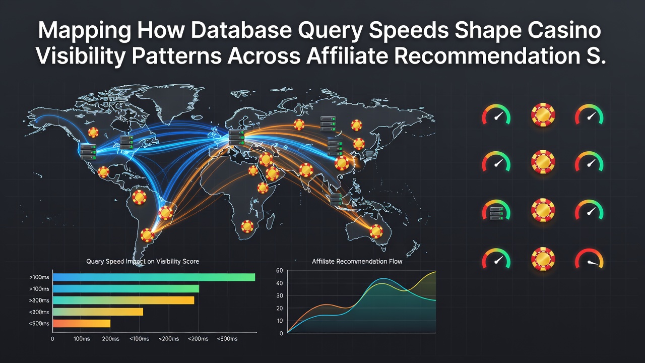 Affiliate system architecture showing query routing and casino ranking layers